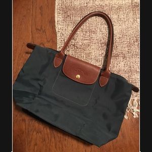 Longchamp Grey Small Tote
